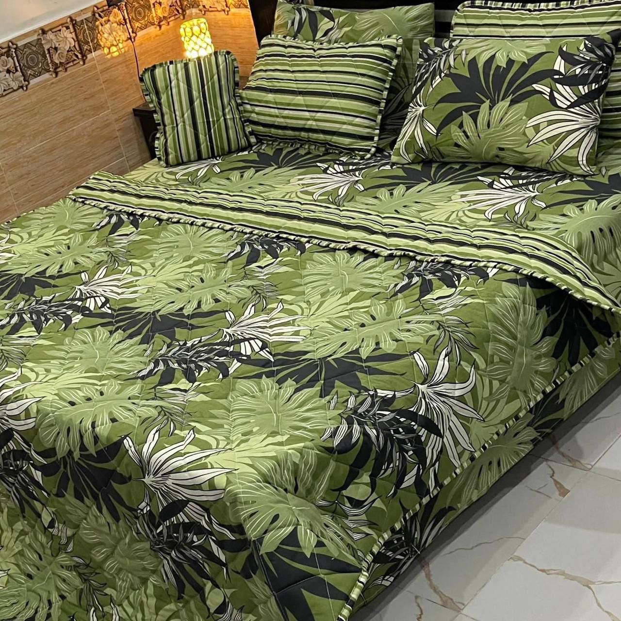 Luxury 7Pc Printed Comforter Set