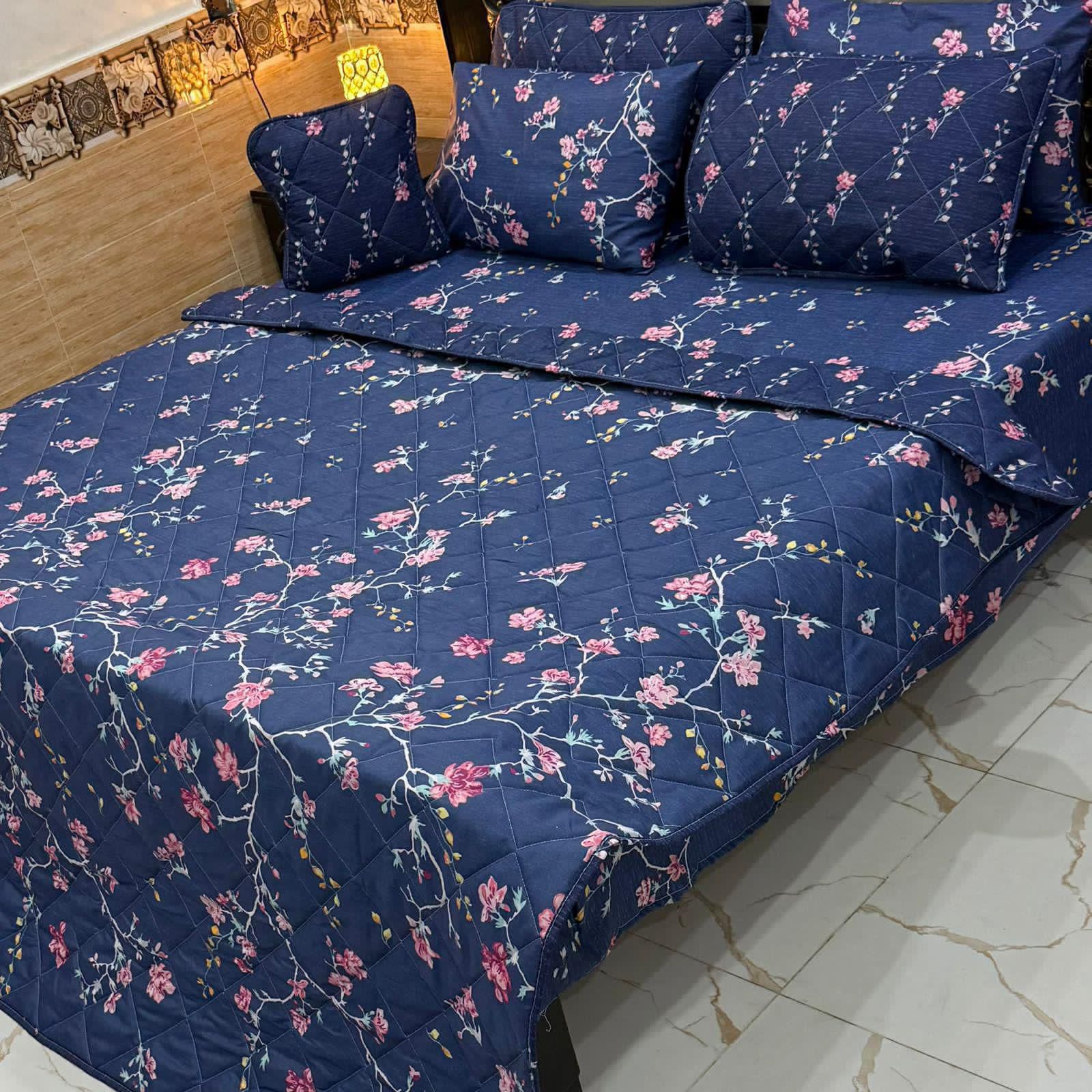 Luxury 7Pc Printed Comforter Set