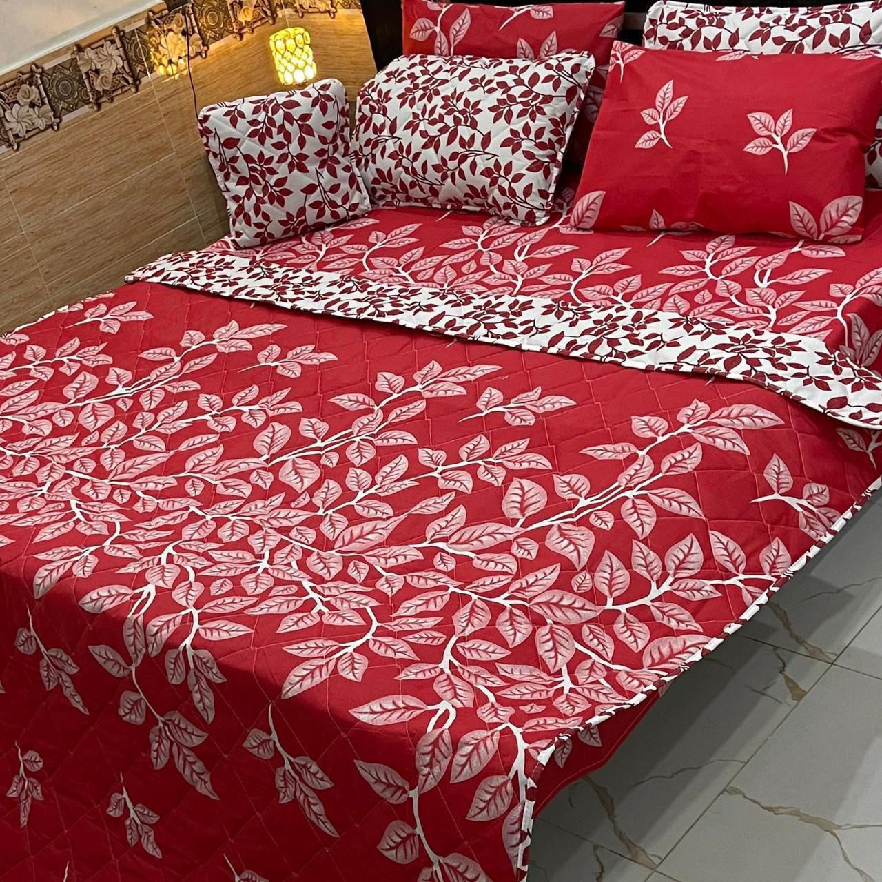 Luxury 7Pc Printed Comforter Set
