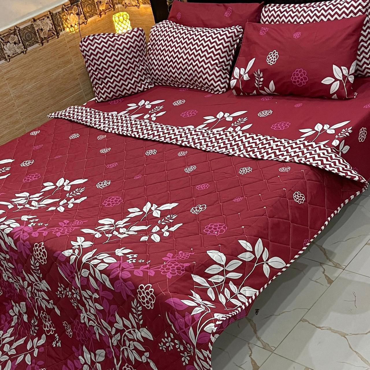 Luxury 7Pc Printed Comforter Set