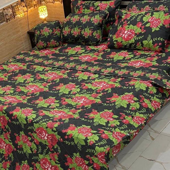 Luxury 7Pc Printed Comforter Set