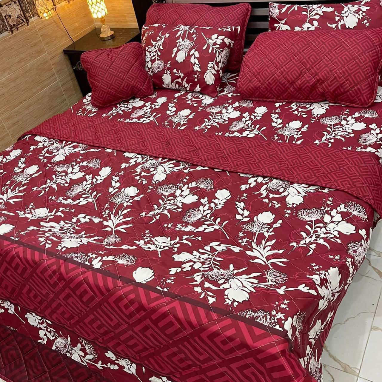 Luxury 7Pc Printed Comforter Set